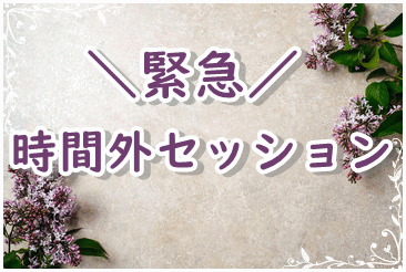 緊急時間外セッション